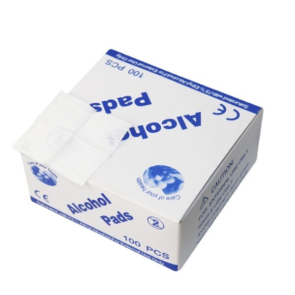 Alcohol Wet Wipes - Medical Grade Disposable 75% Ethyl Sterile Non-Woven Pad