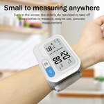 Wrist BP Monitor - Automatic Digital Smart Heart Rate Pulse Meter ROHS Certified