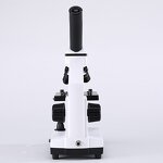 Monocular Microscope - 2000x with LED Slide Light Science Toy for Biology Lessons