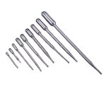 Transfer Pipettes - 100pcs/bag 3ml Laboratory Disposable Plastic Fine Tip Dropper