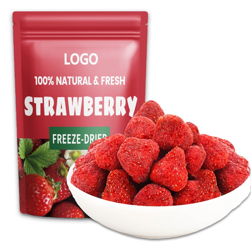 Strawberries Manufacturer - OEM Freeze Dried Aluminum Bag