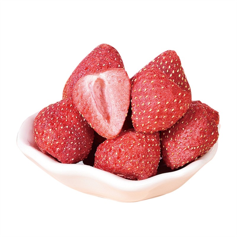 Strawberries Manufacturer - Freeze Dried Candied Healthy Snack