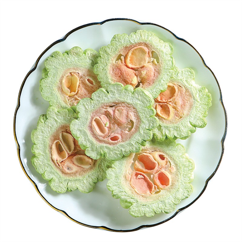 Bitter Melon Slices Manufacturer - Freeze Dried Natural Vegetable