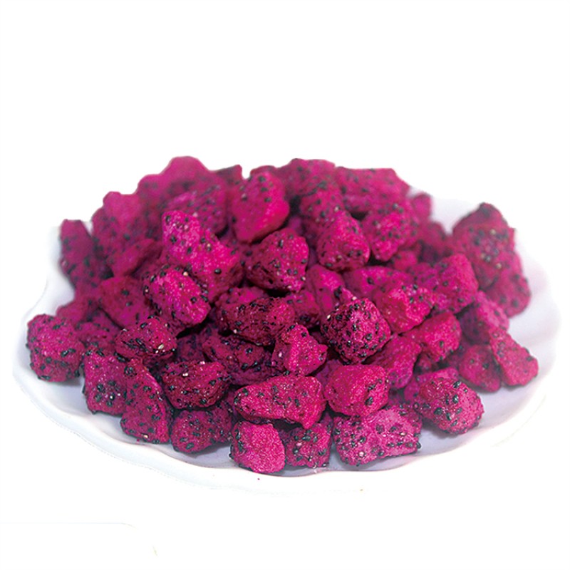 Pitaya Cubes Manufacturer - Freeze Dried Sweet Dragon Fruit
