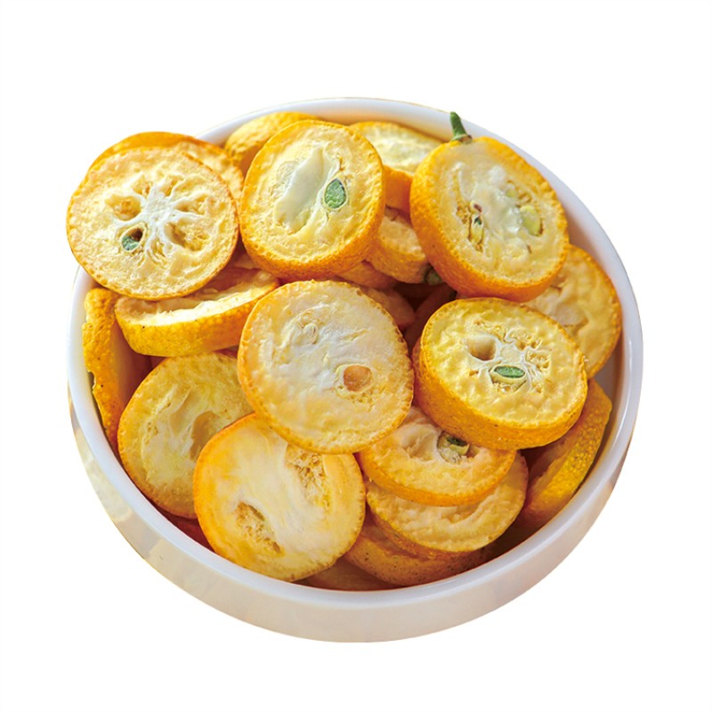 Kumquat Slices Factory - Freeze Dried Nutritional Supplement Tea