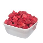 Strawberry Cubes Manufacturer - Freeze Dried Pure Fruit Diced