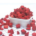 Strawberry Cubes Manufacturer - Freeze Dried Pure Fruit Diced
