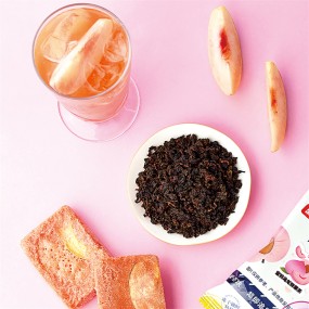 Peach Oolong Manufacturer - Freeze Dried Fruit Tea Block