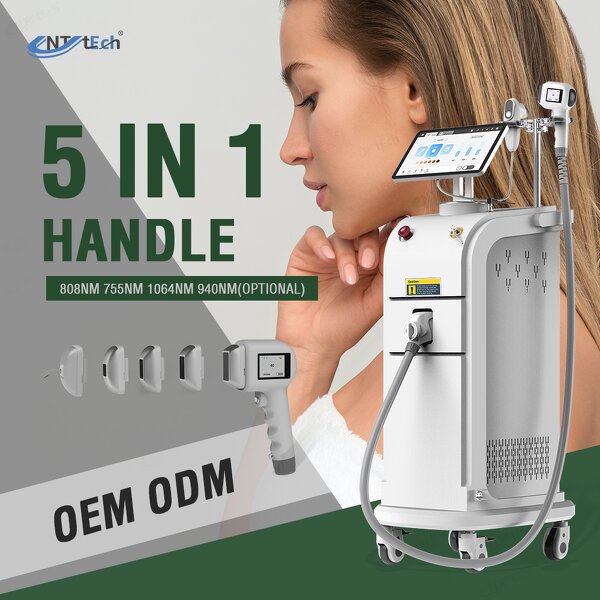 Diode Laser Hair Removal - CE Approve 755/808/1064 Painless 2022 Remover Women