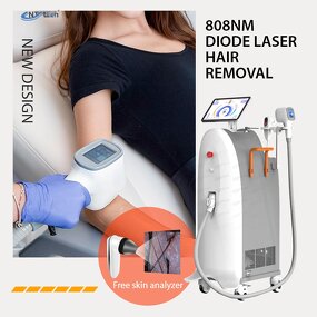 Diode Laser Machine - Android System 3 Wave 808nm Hair Removal Instrument