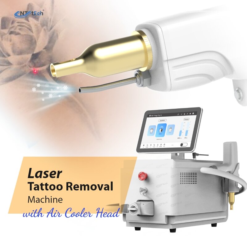 Portable Nd Yag Laser - Carbon Stripping Tattoo Removal Treatment Machine