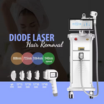 3-Wave Diode Laser - 1200/1500W Big Spot 808nm Salon Hair Removal Equipment