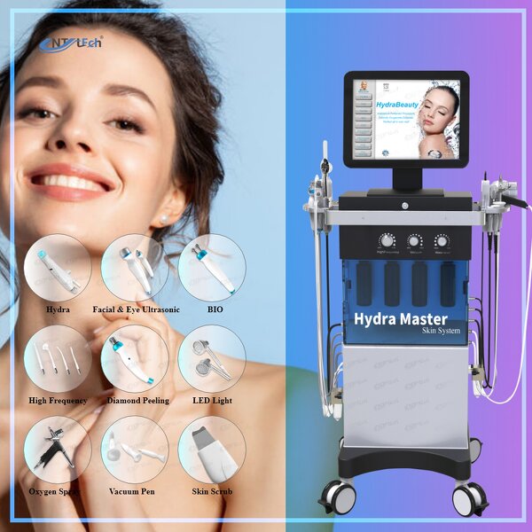 Hydra Facial Machine - UNT 2023 H2o2 Diamond Blackhead Remover Hydrodermabrasion