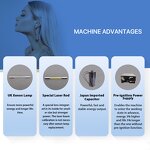 Q Switched Nd Yag Laser - Mini 1064nm Tattoo Removal Machine Factory Price