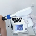 Shock Wave Therapy Machine - Eswt Pneumatic Shockwave Physiotherapy Equipment