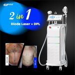 DPL Laser Machine - UNT 2 in 1 Diode IPL Hair Wrinkle Removal Ice Cooling