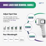 2-in-1 Diode Laser Machine - Smart Android 755/808/1064/940nm Nd Yag Hair Removal
