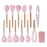 Cooking Utensil Set Manufacturer - Heat Resistant 12 Pieces Silicone Non-stick