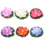 LED Light Flower Manufacturer - Custom Wholesale Artificial Battery Operated Floating Lotus for Pool