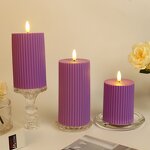 LED Candle Manufacturer - High Quality ABS White Flicker Moving Wick 3D Bullet Shape