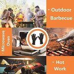 BBQ Gloves Manufacturer - Wholesale 932F Heat Resistance Extreme Protection Aramid Oven Mitts