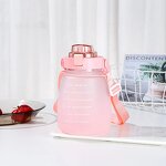 Water Bottle Manufacturer - Wholesale Portable Frosting Kids Sports with Time Marker