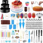 Cake Turntable Set Manufacturer - Rotating with Piping Tips & DIY Baking Tools