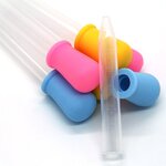 Medicine Dropper Manufacturer - Baby Liquid Droppers Silicone 5 ml Clear with Bulb Tip
