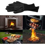 BBQ Gloves Manufacturer - Suppliers Kitchen Oven Extreme Heat Resistant Grill Cooking Gloves