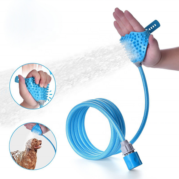 Pet Bath Nozzle Manufacturer - Dog Cleaning Brush Massage Shower Sprayer Scrubber