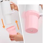 Bottle Boot Sleeve Manufacturer - Silicone Anti Slip for Stanley 40 oz Cup with Bottom Protector