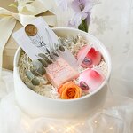 Candle Manufacturer - Peach Shape Scented Handmade Soy Wax Pillar for Home Decoration