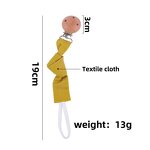 Pacifier Clip Manufacturer - High Quality Cotton Chain Dummy Holder for Infant