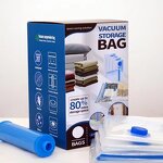 Storage Bag Manufacturer - Foldable Vacuum Sealed with Hand Pump for Clothes Quilt