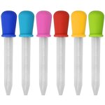 Medicine Dropper Manufacturer - Baby Liquid Droppers Silicone 5 ml Clear with Bulb Tip