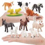 Animal Toy Manufacturer - Kids Educational Simulation Farm Poultry Figures Model PVC for Children