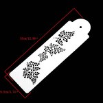 Cake Stencil Manufacturer - Wedding Fondant Tool Plastic with Different Designs