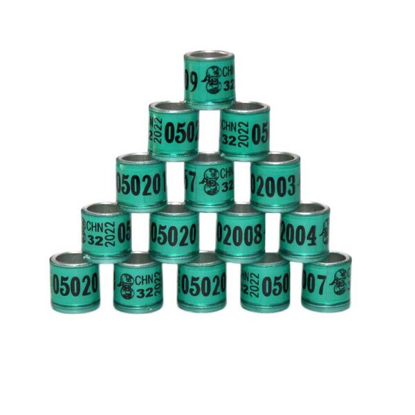 Bird Rings Manufacturer - New Customized Metal Bands for Canary Pigeon Aluminium Plastic