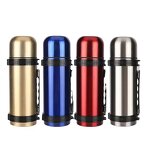 Thermos Bottle Manufacturer - 1.2L Stainless Steel Minimalist Design Vacuum Flask 12-24 Hours