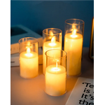 LED Candle Manufacturer - 3D Bullet Shape Flameless Real Wax Wholesale with Remote