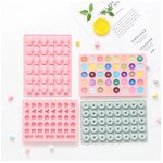 Candy Mold Manufacturer - Cute 3D Silicone Geometry Dinosaur Donut Fish for Gummy