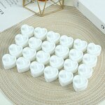 LED Candle Light Manufacturer - Colorful Flameless Heart Shaped Sweet Romantic for Party