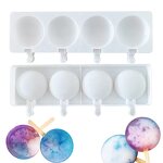 Ice Cream Mold Manufacturer - 4 Cavity Silicone Bear Cylinder Dinosaur for Popsicle