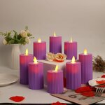 LED Candle Manufacturer - High Quality ABS White Flicker Moving Wick 3D Bullet Shape