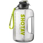 Water Bottle Manufacturer - Wholesale Motivational 2L/2.5L/3.8L Gym Gallon with Straw