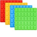 Lollipop Mould Manufacturer - Small BPA-Free Silicone Teddy Bear Shape with Custom Logo