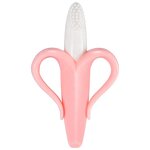 Chew Toy Manufacturer - New Arrival Banana Shaped Silicone Sensory Baby Toothbrush