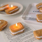 Candle Manufacturer - Creative DIY Wholesale Soy Wax Sandwich Biscuit Shape Aromatherapy
