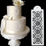 Cake Stencil Manufacturer - Wedding Fondant Tool Plastic with Different Designs