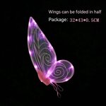 Fairy Wings Manufacturer - New Design Party Props Electric DIY Butterfly Wings Luminous for Children